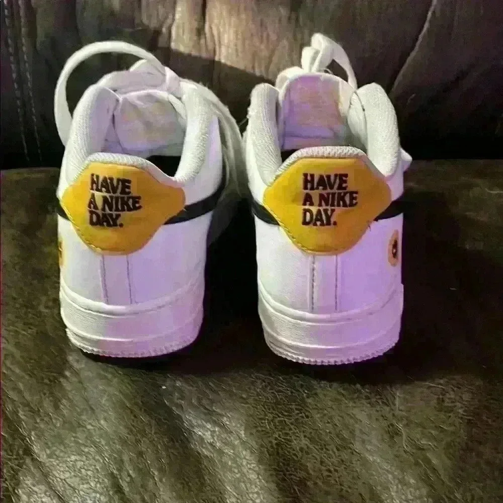 Nike Kids White Low-Top Sneakers